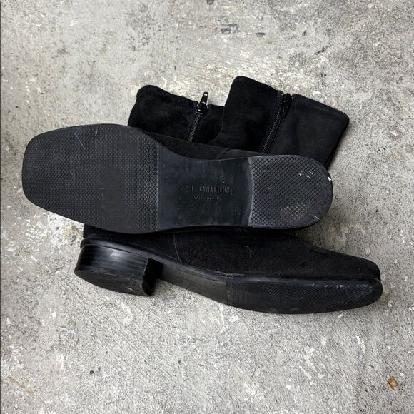 C La Canadienne lavender waterproof ankle boots - Picture 7 of 9